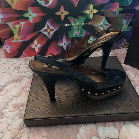 Miu miu wood 🪵 leather battle shoes - Picture 6 of 10